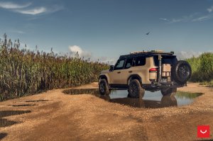 Lexus GX 550 Custom Wheels - HFX-1 by Vossen - Gloss Black Lexus GX 550 Custom Wheels - HFX-1 by Vossen - Gloss Black